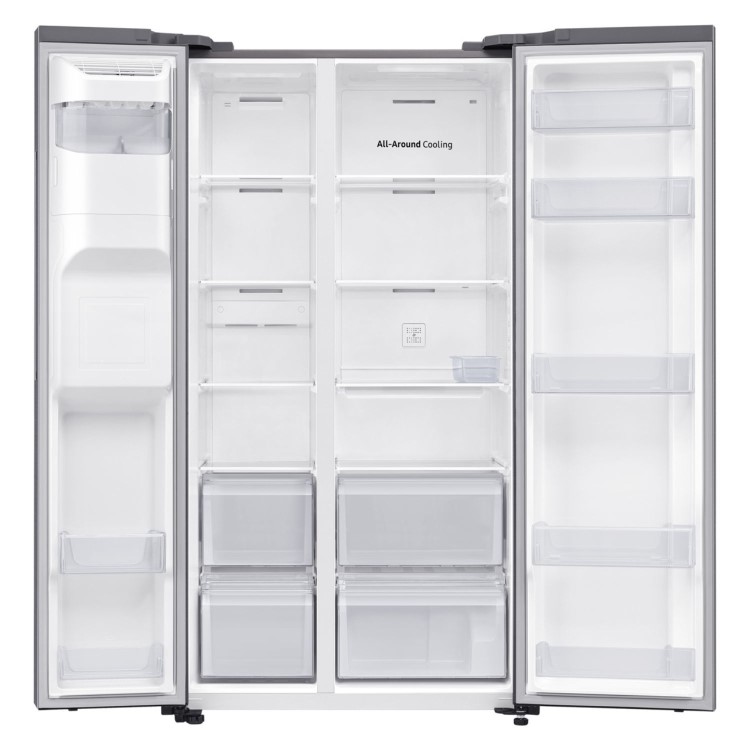 Samsung 635 Litre Side-By-Side American Fridge Freezer with SpaceMax&#153; Technology - Stainless Steel