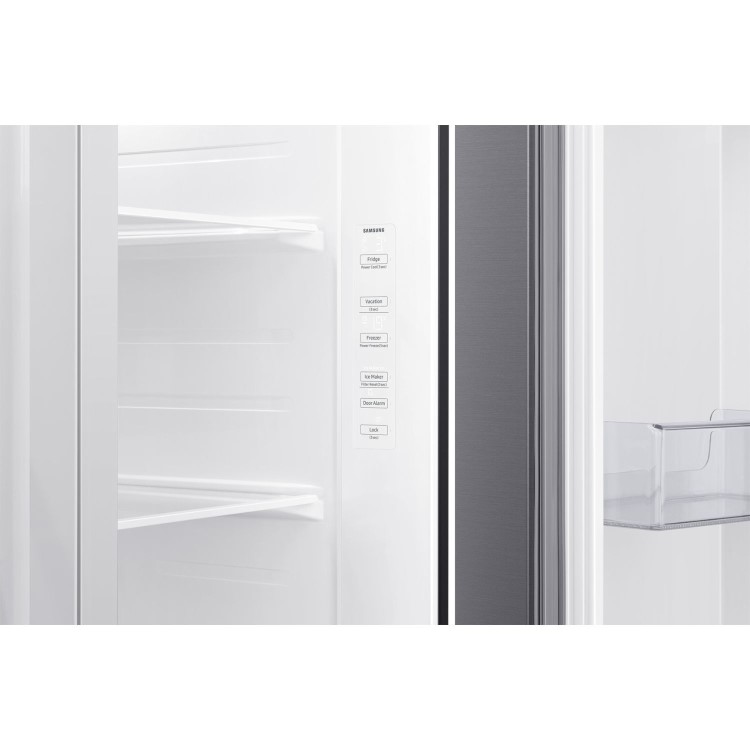 Samsung 635 Litre Side-By-Side American Fridge Freezer with SpaceMax&#153; Technology - Stainless Steel