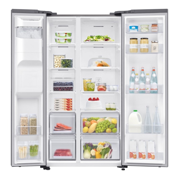 Samsung 635 Litre Side-By-Side American Fridge Freezer with SpaceMax&#153; Technology - Stainless Steel