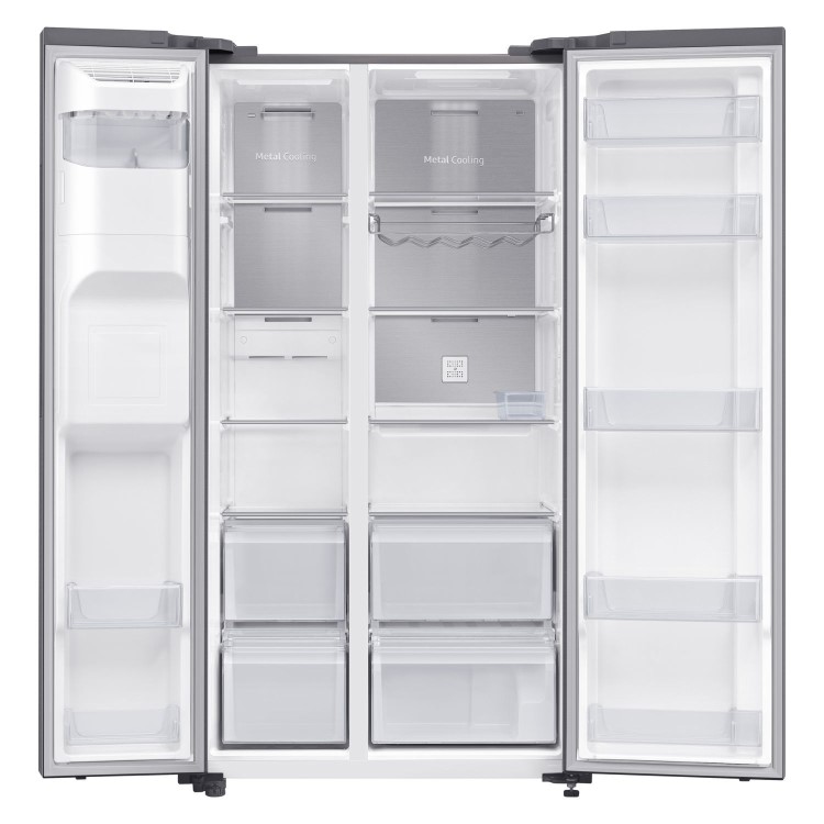 Samsung 635 Litre Side-by-Side American Fridge Freezer with SpaceMax - Silver