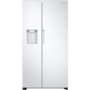 Samsung 609 Litre Side-By-Side American Fridge Freezer - White