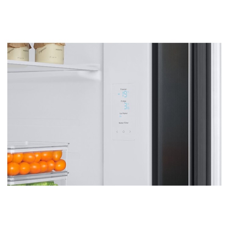 Refurbished Samsung Series 7 RS67A8811B1 634 Litre Frost Free American Fridge Freezer Black