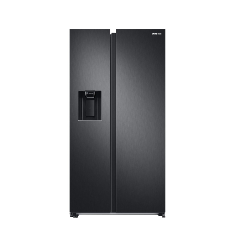 Samsung Series 8 635 Litre Side-By-Side American Fridge Freezer - Black Stainless Steel