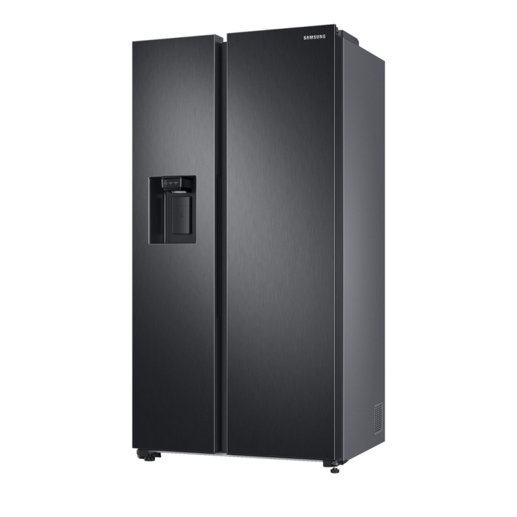 Samsung Series 8 635 Litre Side-By-Side American Fridge Freezer - Black Stainless Steel