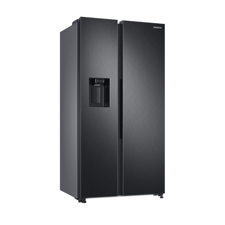 Samsung Series 8 635 Litre Side-By-Side American Fridge Freezer - Black Stainless Steel