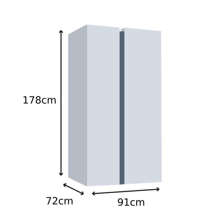 Refurbished Samsung Series 7 RS68CG882ES9EU 634 Litre American Frost Free Fridge Freezer Stainless Steel