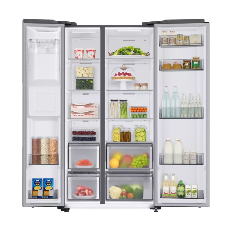 Refurbished Samsung Series 7 RS68CG882ES9EU 634 Litre American Frost Free Fridge Freezer Stainless Steel