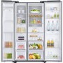 Samsung RS68N8941SL 613 Litre American Style Fridge Freezer Touchscreen 2 Door 91cm Wide - Silver