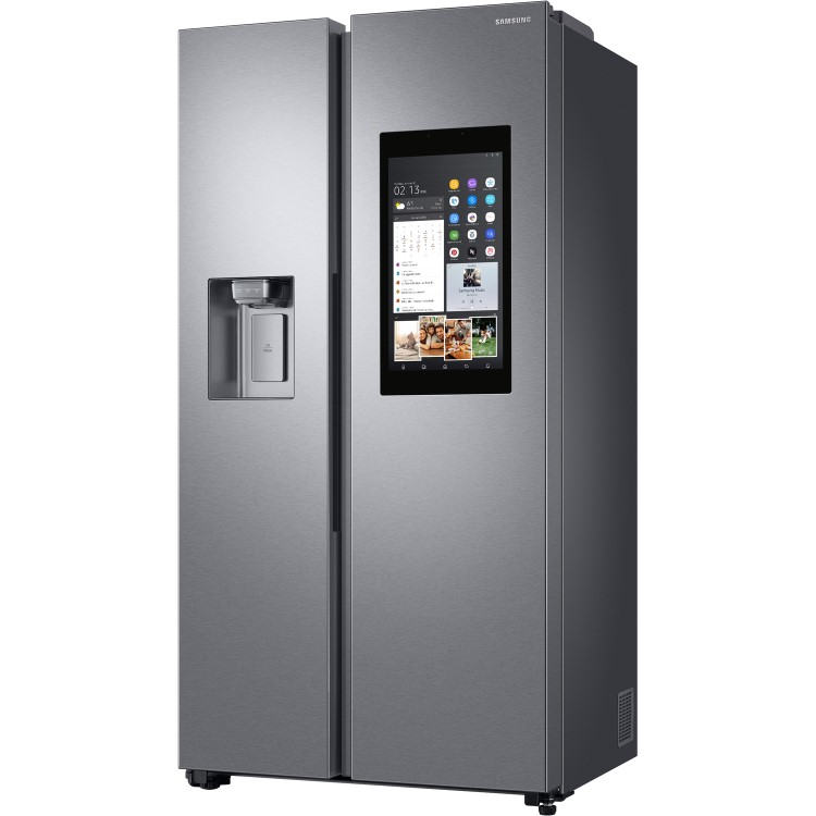 Samsung RS68N8941SL 613 Litre American Style Fridge Freezer Touchscreen 2 Door 91cm Wide - Silver