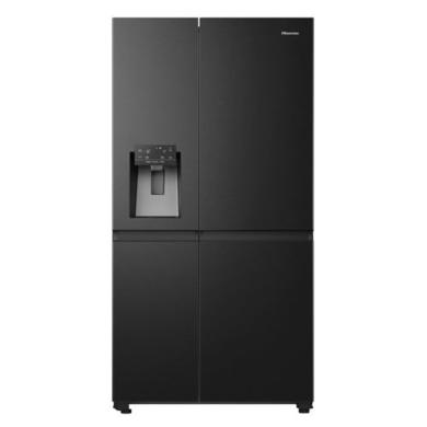 Hisense Pureflat Infinite 632 Litre Side-by-Side American Fridge Freezer - Black