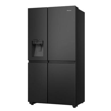 Hisense Pureflat Infinite 632 Litre Side-by-Side American Fridge Freezer - Black