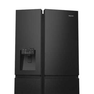 Hisense Pureflat Infinite 632 Litre Side-by-Side American Fridge Freezer - Black