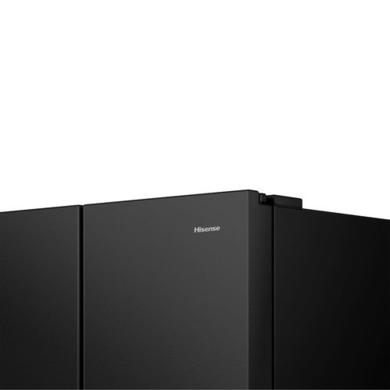 Hisense Pureflat Infinite 632 Litre Side-by-Side American Fridge Freezer - Black