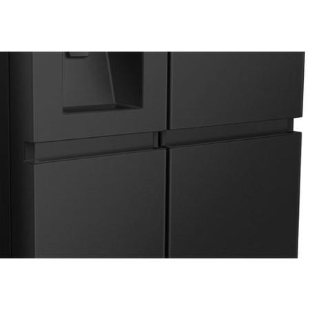 Hisense Pureflat Infinite 632 Litre Side-by-Side American Fridge Freezer - Black