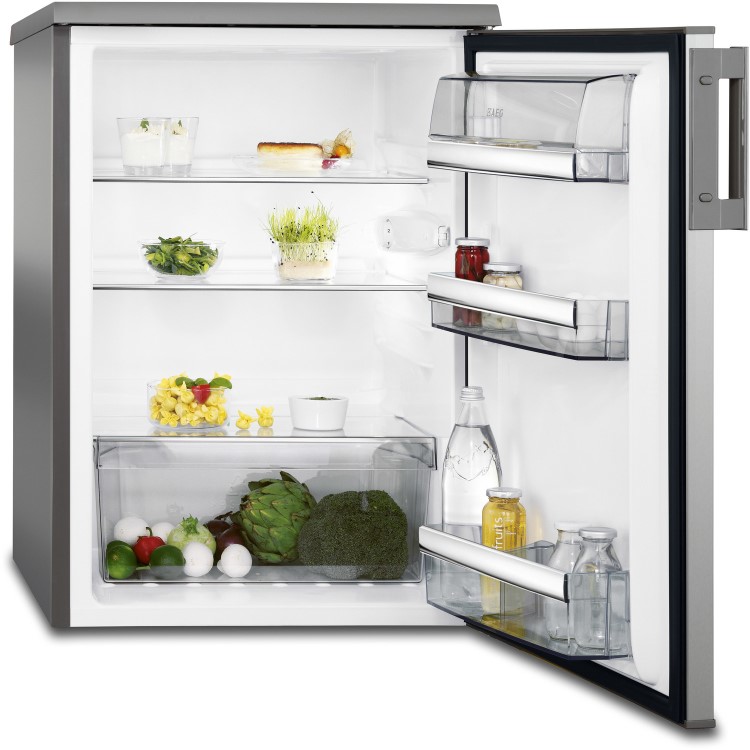 AEG RTB81521AX 60cm Wide Freestanding Under Counter Fridge - Stainless Steel