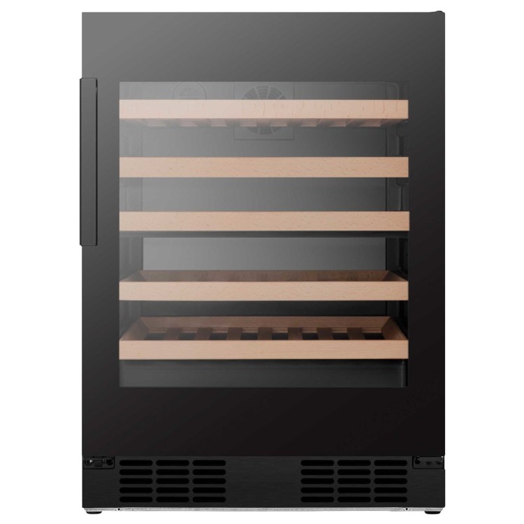 Hisense 46 Bottle Freestanding Wine Cooler - Black