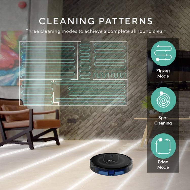 RoboVac-G30 - Eufy Verge Robot Vacuum Cleaner with Smart Dynamic Navigation