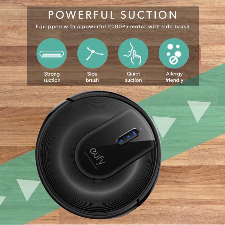 RoboVac-G30 - Eufy Verge Robot Vacuum Cleaner with Smart Dynamic Navigation