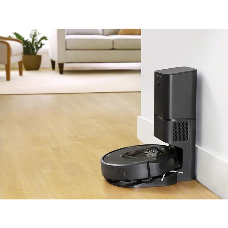 iRobot RoombaI7558 i7+ Wi-Fi Connected Robot Vacuum Cleaner With Automatic Dirt Disposal