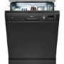 Neff S41E50S1GB 12 Place Semi Integrated Dishwasher - Black Control Panel