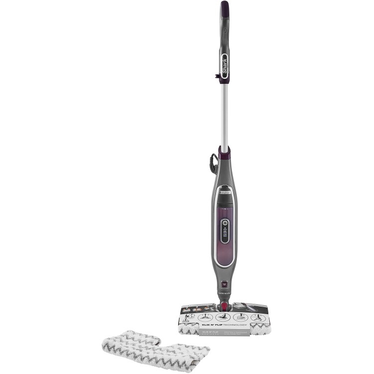 Shark Klik n' Flip Automatic Steam Mop - Grey & Bordeaux