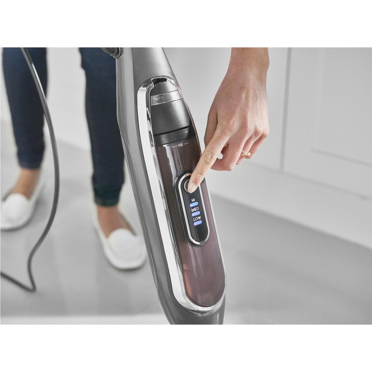 Shark Klik n' Flip Automatic Steam Mop - Grey & Bordeaux