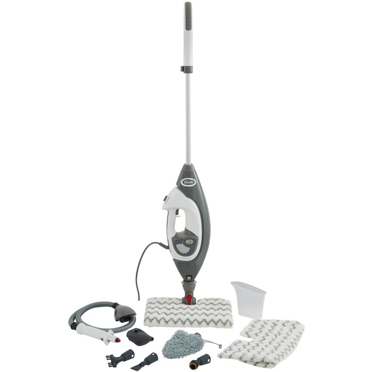 Shark Floor and Handheld Steam Cleaner & Mop - Grey & White