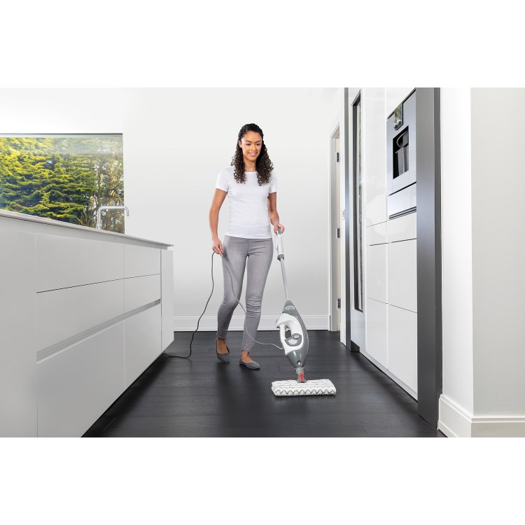 Shark Floor and Handheld Steam Cleaner & Mop - Grey & White