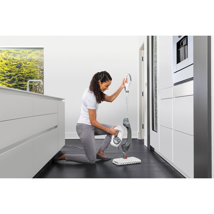 Shark Floor and Handheld Steam Cleaner & Mop - Grey & White