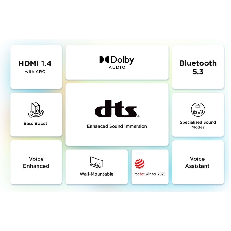 TCL S643W 3.1 Sound Bar & Wireless Subwoofer