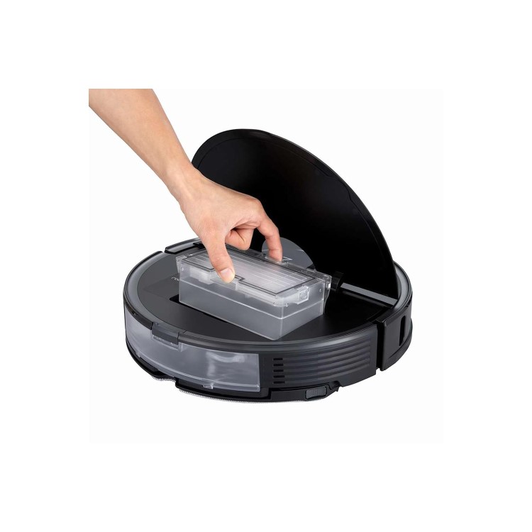 Refurbished Roborock S7 Robotic Vacuum Cleaner and Mop - 2500Pa Suction - Black