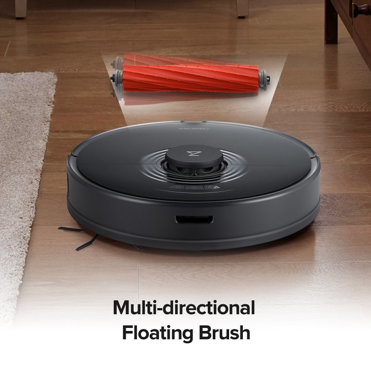 Refurbished Roborock S7 Robotic Vacuum Cleaner and Mop - 2500Pa Suction - Black