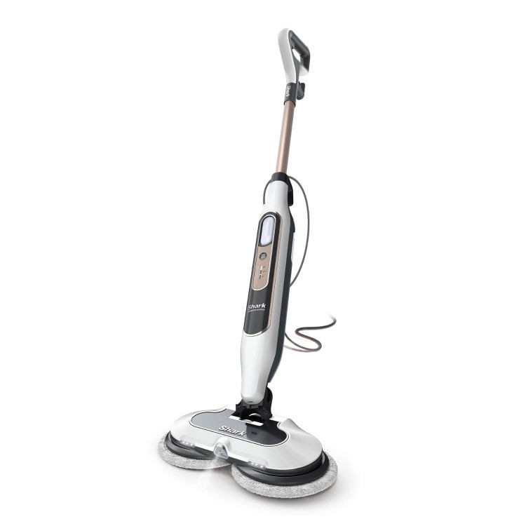 Shark Steam & Scrub Automatic Steam Mop with Steam Blaster - White and Grey