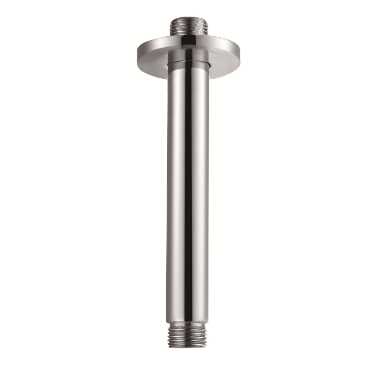 Ceiling Arm Chrome Round 250mm