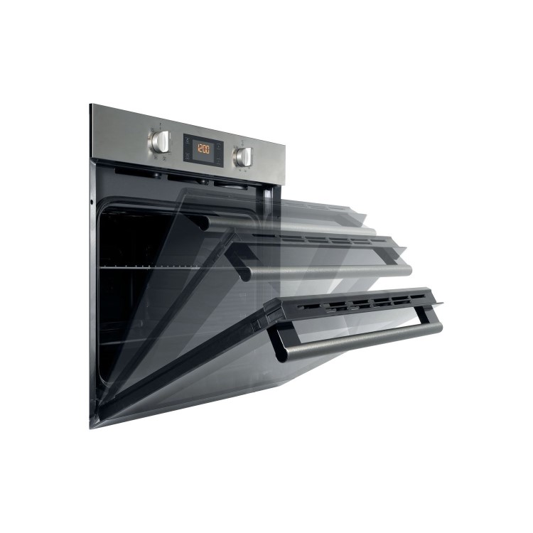 Hotpoint Electric Fan Assisted Single Oven - Stainless Steel