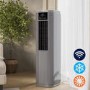 electriQ SupremeCool 10000 BTU Quiet Smart Portable Air Conditioner with Heat Pump