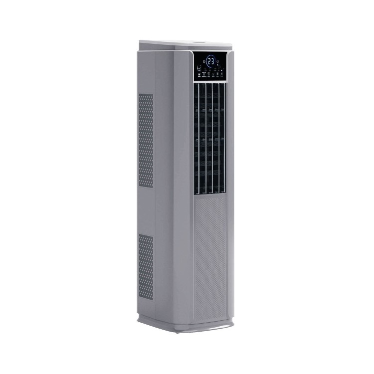 electriQ SupremeCool 14000 BTU Quiet Smart Portable Air Conditioner with Heat Pump