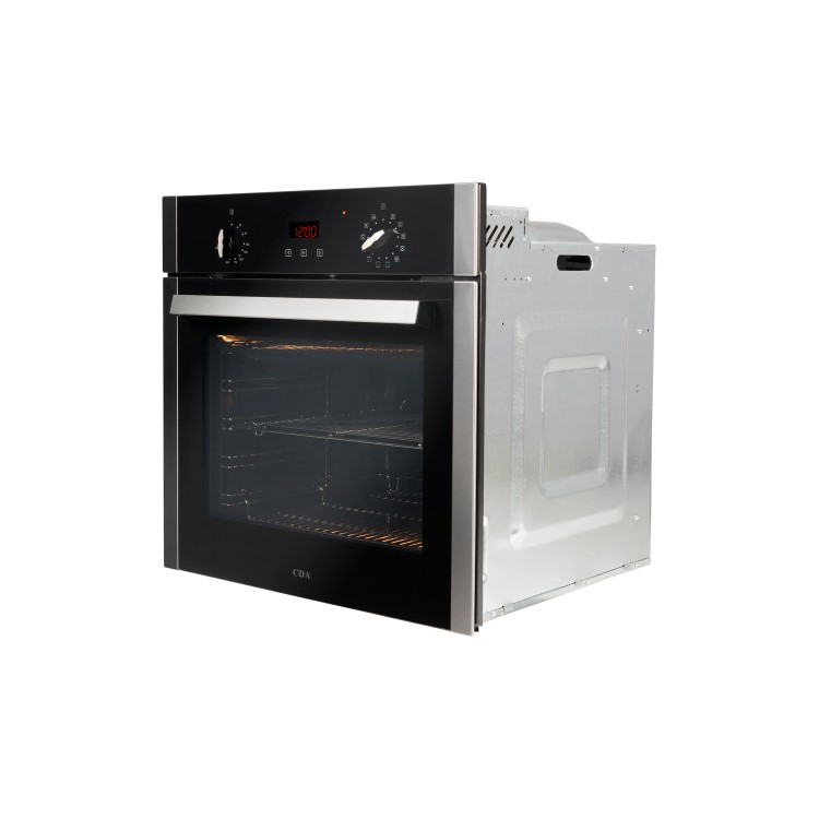 CDA 65L Multifunction Electric Single Oven - Stainless Steel