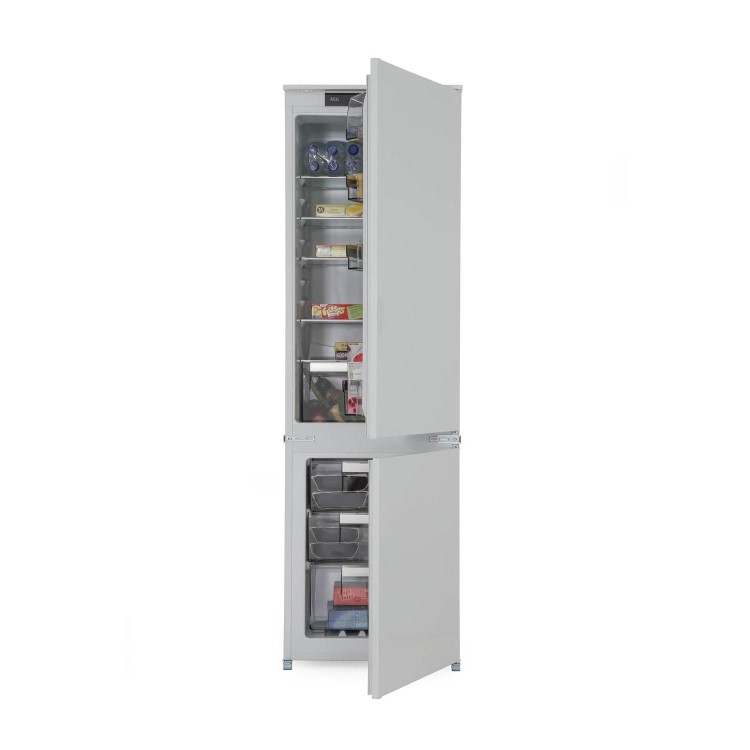 AEG SCE8181VTS 273 Litre Integrated Fridge Freezer 70/30 Split Frost Free 55cm Wide - White