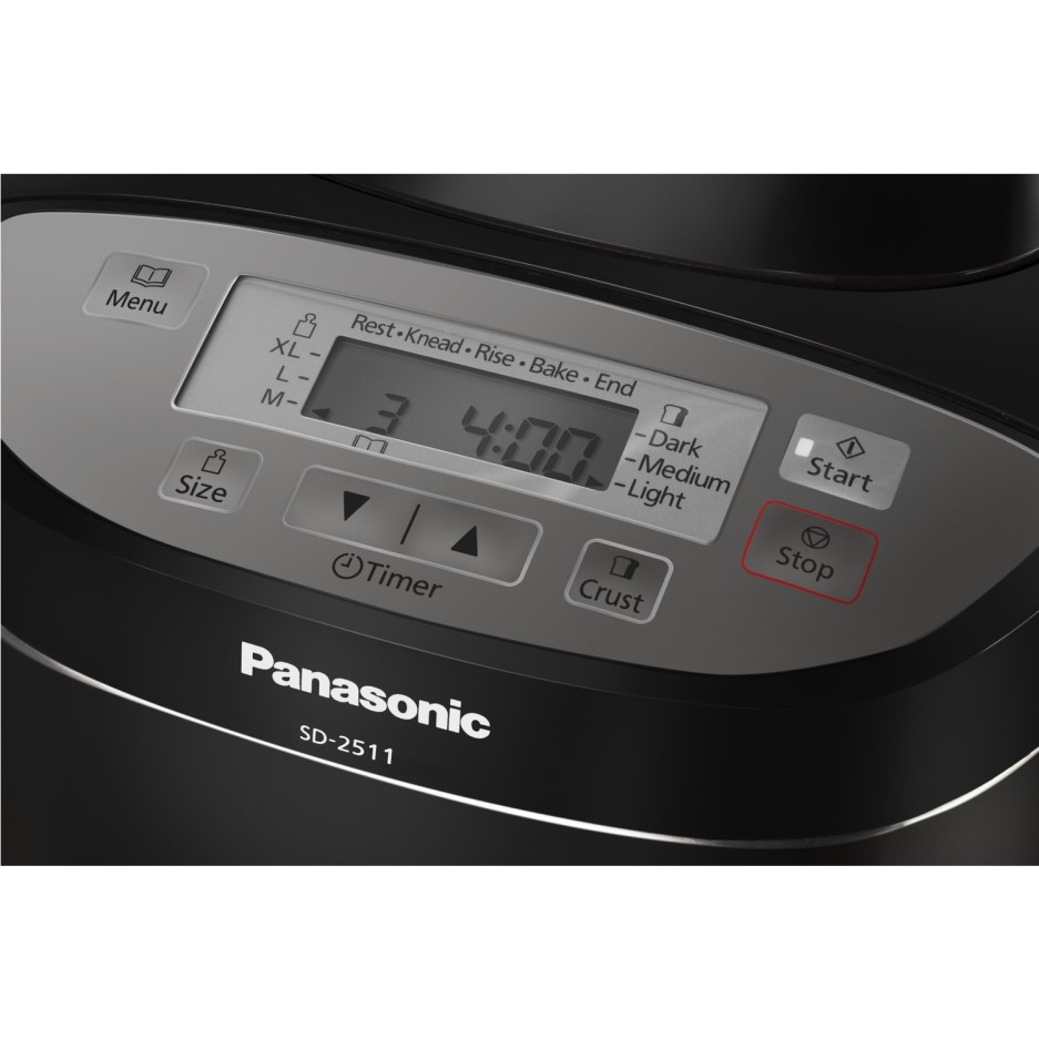 Panasonic Breadmaker with Sourdough Mode - Black SD-2511KXC ...