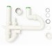 Space Saving Double Bowl Plumbing Kit- Essence