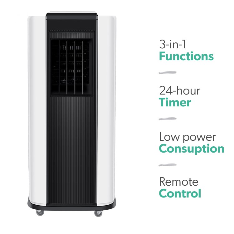 Refurbished electriQ 10000 BTU Portable Air Conditioner