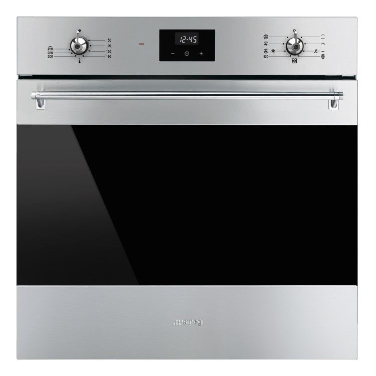 Refurbished Smeg Classic SF6300TVX 60cm Single Built In Electric Oven Stainless Steel