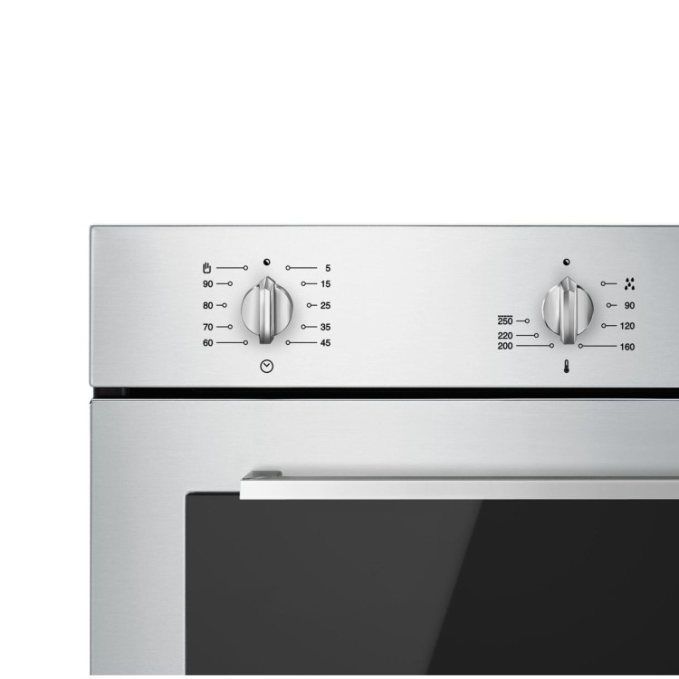 Refurbished Smeg Cucina SF64M3TVX 60cm Single Built In Electric Oven Stainless Steel