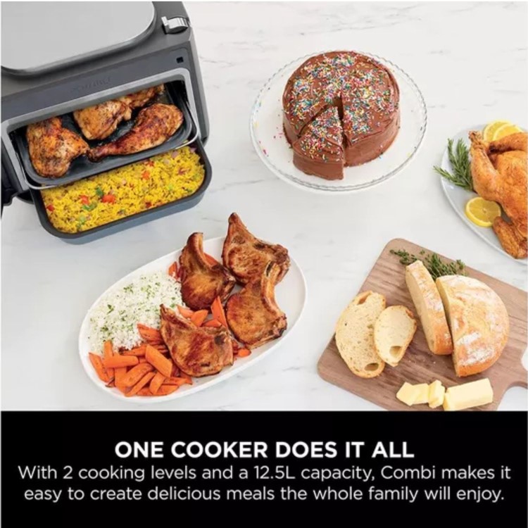 Ninja Combi 12-in-1 Multi-Cooker & Oven - Grey