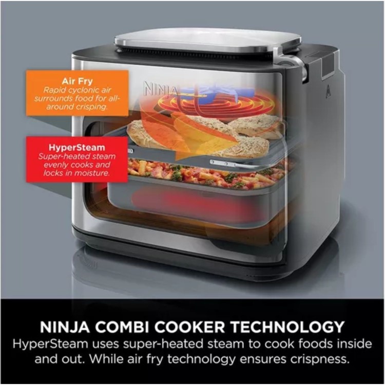 Ninja Combi 12-in-1 Multi-Cooker & Oven - Grey