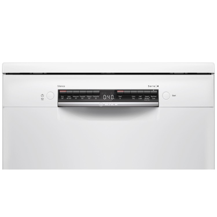 Bosch Serie 4 13 Place Settings Freestanding Dishwasher - White