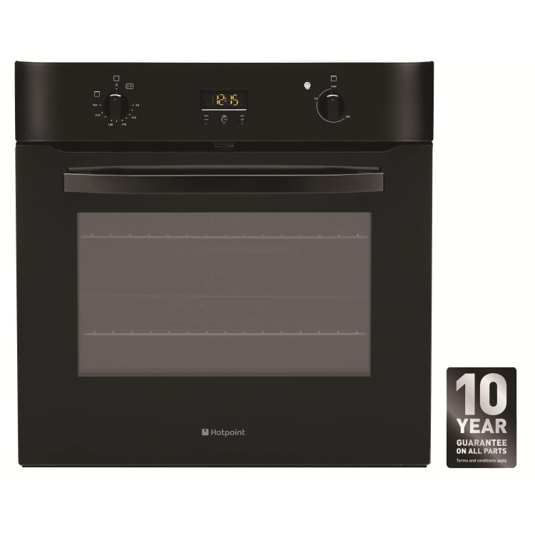 Hotpoint SH33KS Style Electric Built-in Single Fan Oven - Black