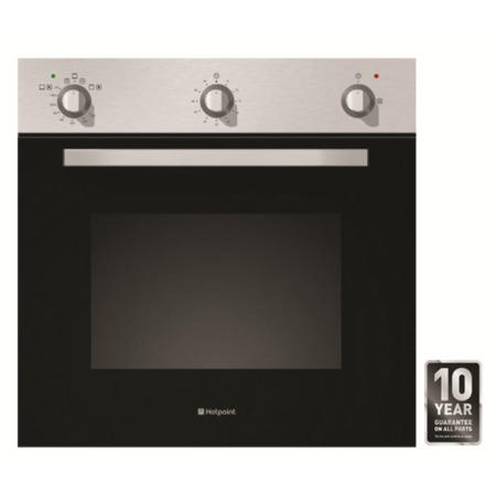 Hotpoint SHY23X Style Gas Built-in Single Oven - Stainless Steel