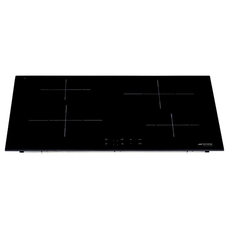 Smeg 60cm 4 Zone Plug & Play Induction Hob - Black